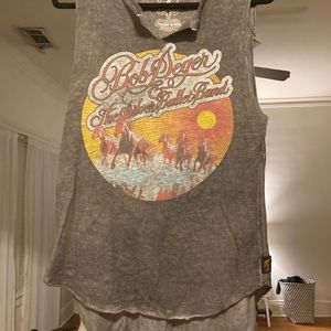 Bob Seger tee with fringe